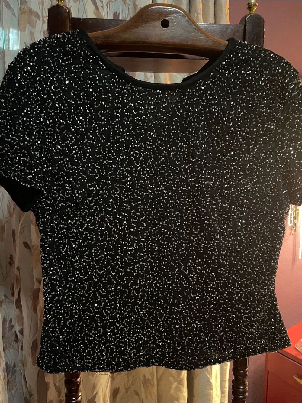VTG STENAY BEADED BLOUSE